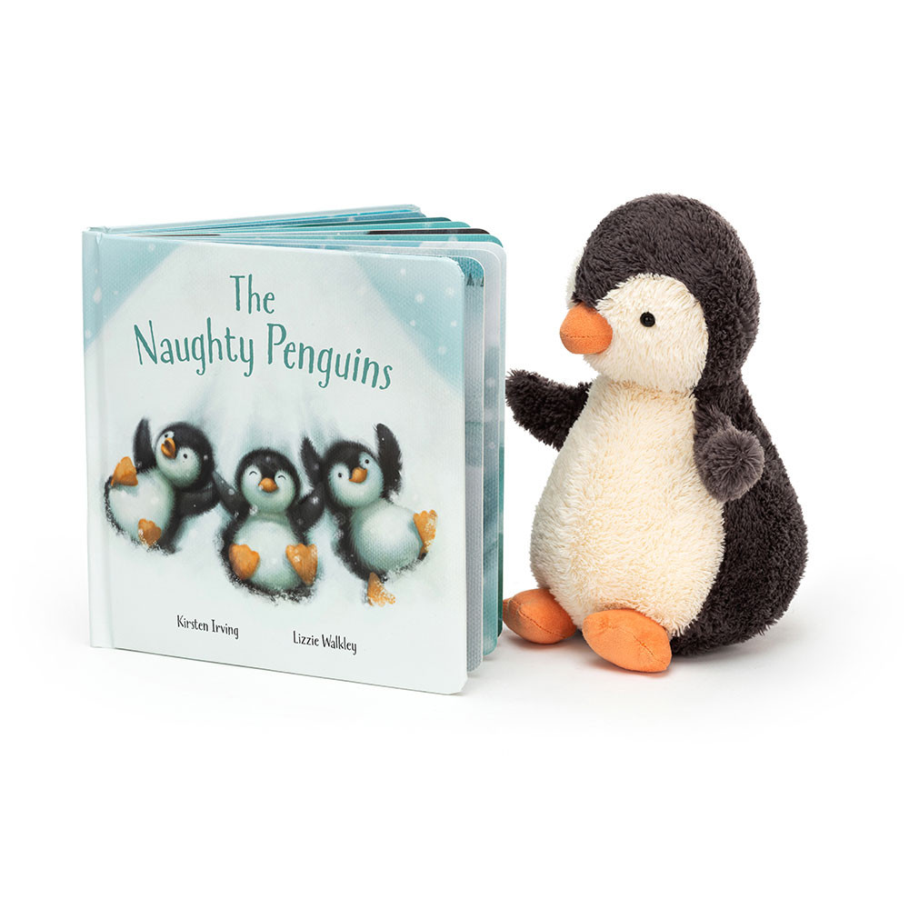 The Naughty Penguins Book & Peanut Penguin Medium