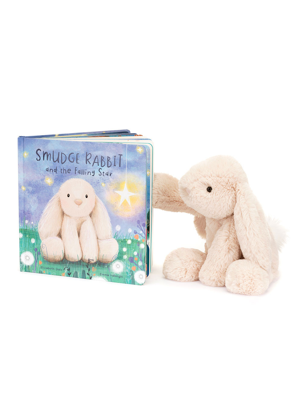 Smudge Rabbit and the Falling Star Book and Smudge Rabbit Medium
